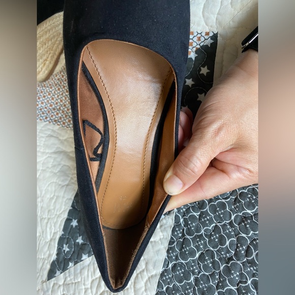 H&M Black velvet platforms Size 36 - Picture 5 of 7